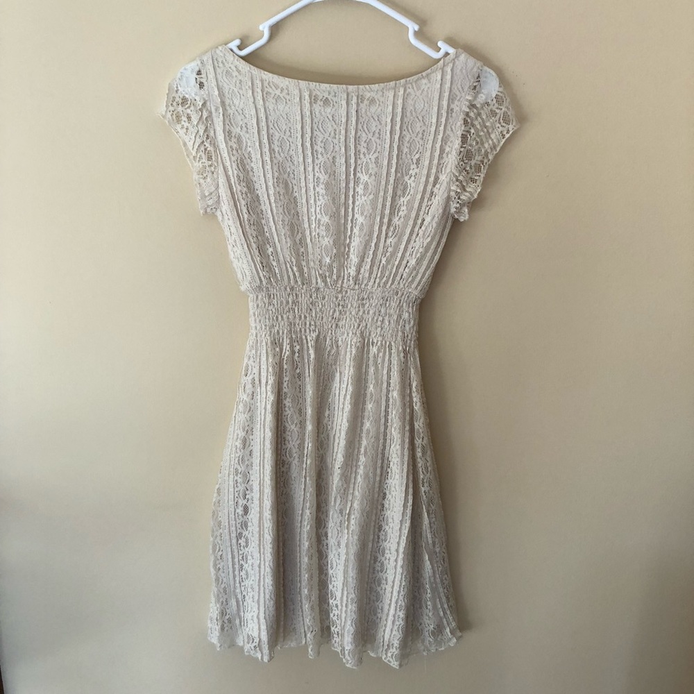 Off white crochet dress - Picture 2 of 2